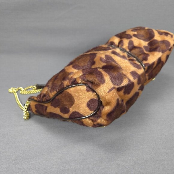 Relic Faux Leopard Print Purse Handbag Shoulder Bag Y2K Animal Print Style - Picture 5 of 14